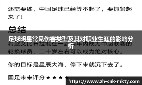 足球明星常见伤害类型及其对职业生涯的影响分析